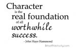 “Character Is the Real Foundation” Word-Art Freebie