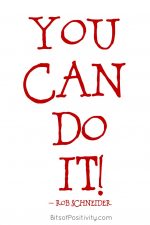 “You Can Do It” Word-Art Freebie