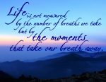 “The Moments That Take Our Breath Away” Word-Art Freebie