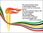 Olympic Creed Word Art Freebie