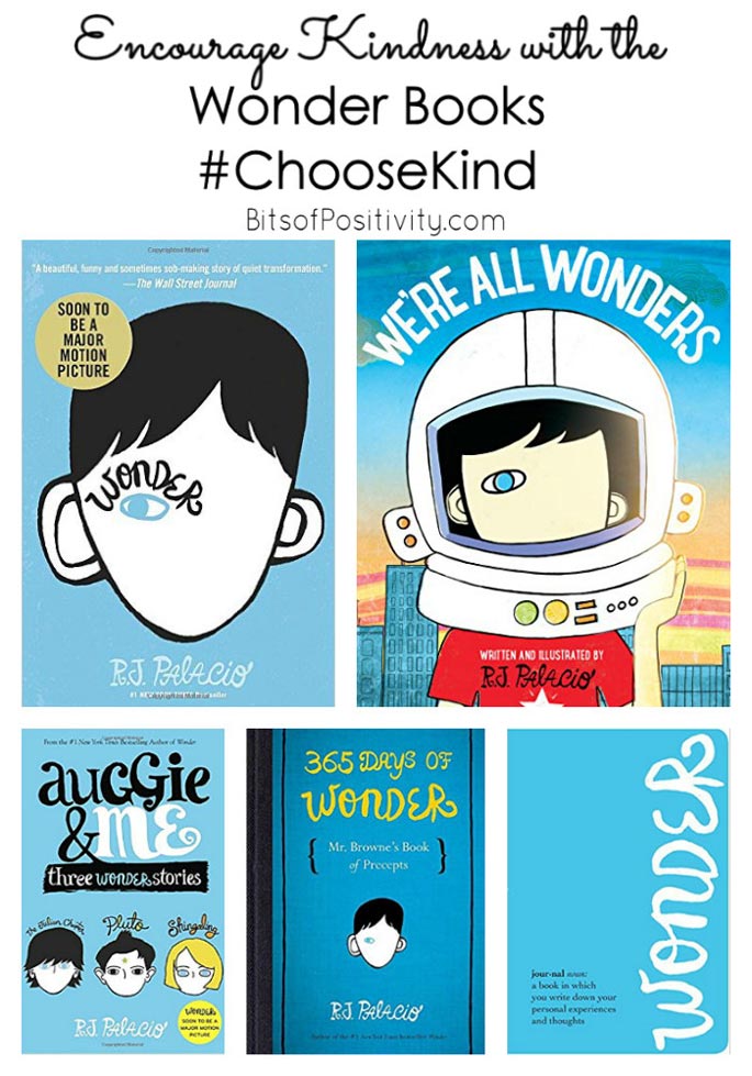 Encourage Kindness with the Wonder Books #ChooseKind