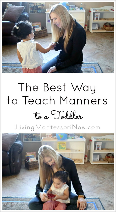 The Best Way to Teach Manners to a Toddler