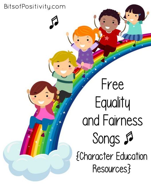 Free Equality and Fairness Songs {Character Education Songs}