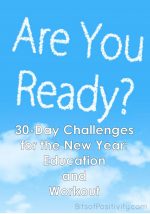30-Day Challenges for the New Year: Education and Workout