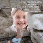 “A Truly Special Teacher” Word Art Freebie