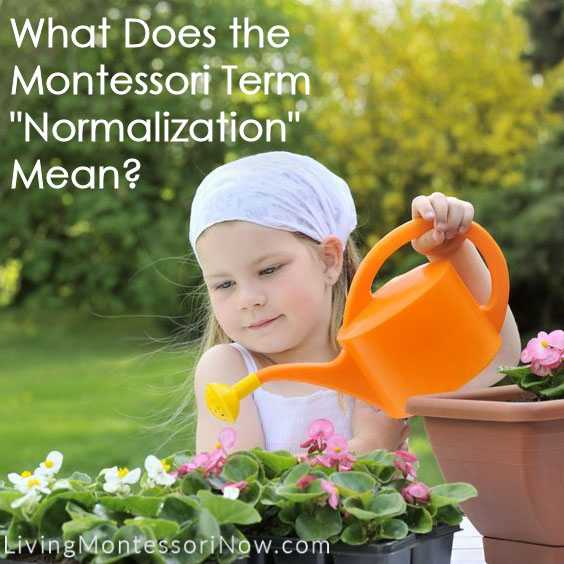 What Does the Montessori Term "Normalization" Mean?