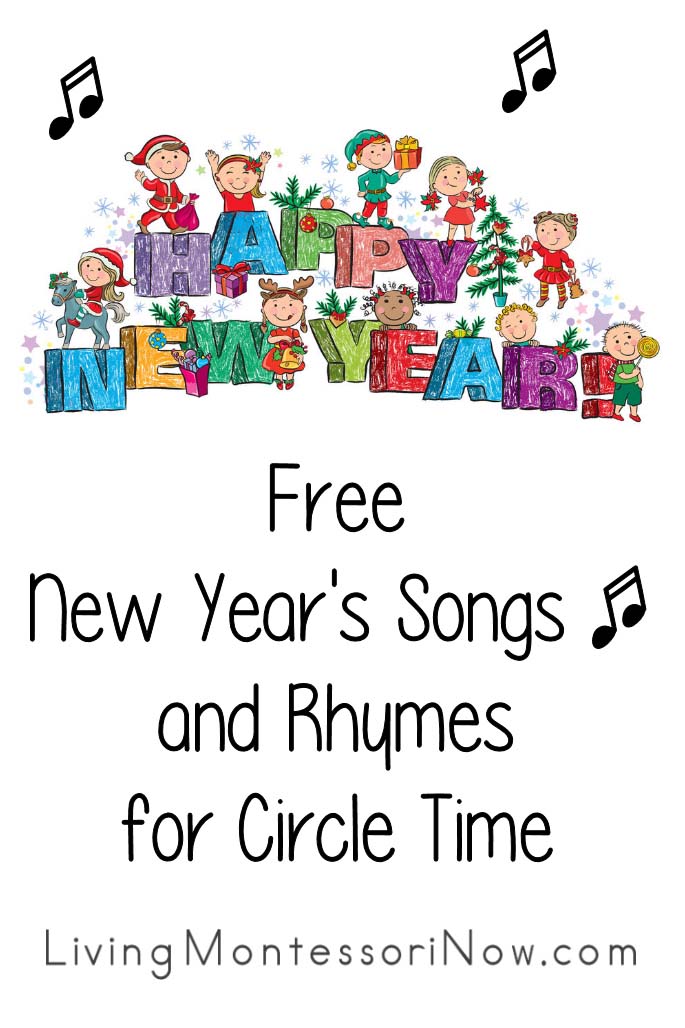 Free New Year's Songs and Rhymes for Circle Time