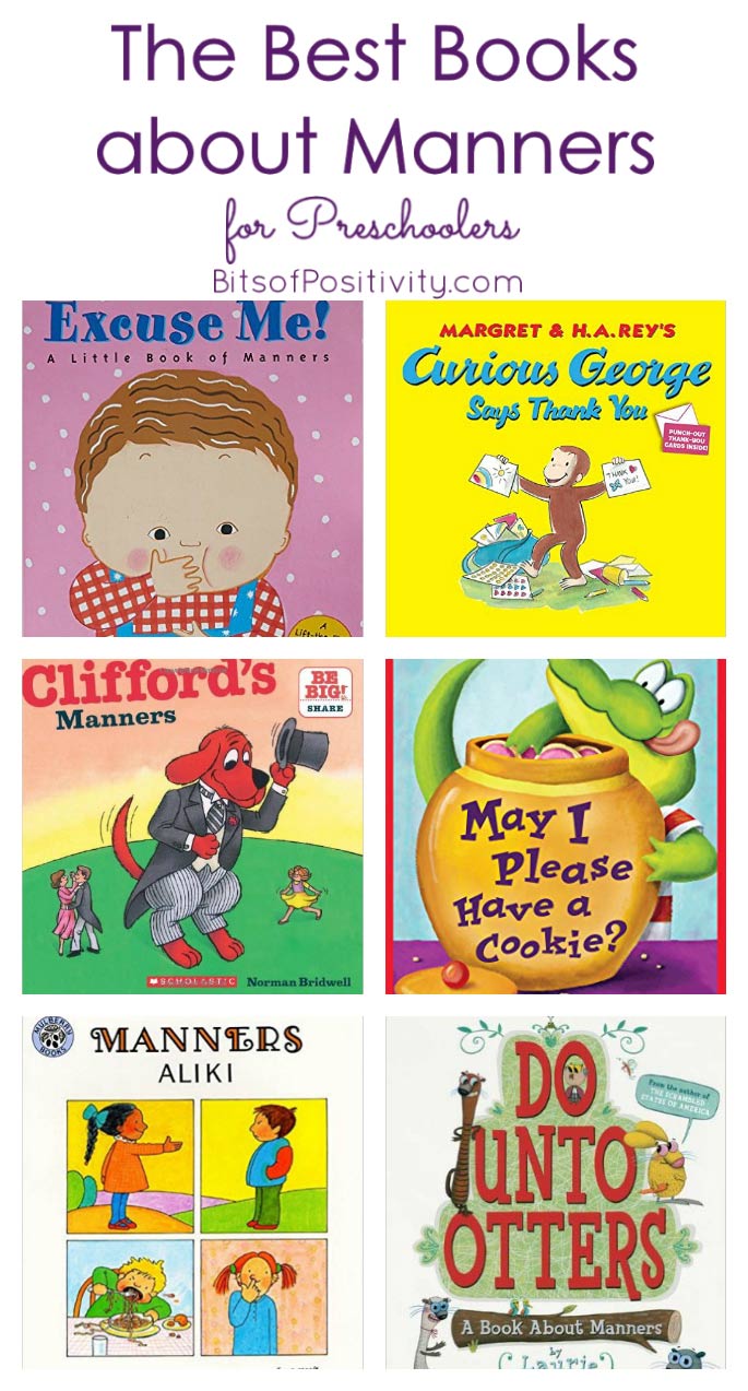 The Best Books about Manners for Preschoolers