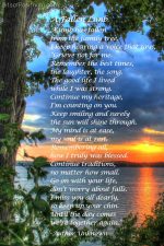 “A Fallen Limb” Free Printable Poem {Memorial Poem}