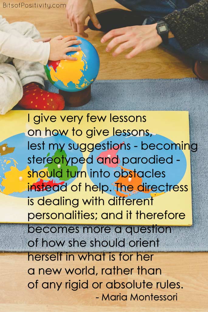 maria montessori quotes on practical life