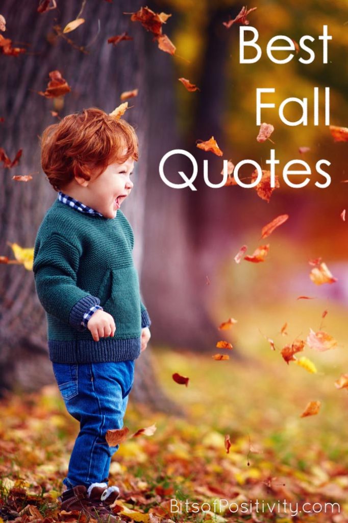 Best Fall Quotes {Favorite Seasonal Inspiration} Bits of Positivity