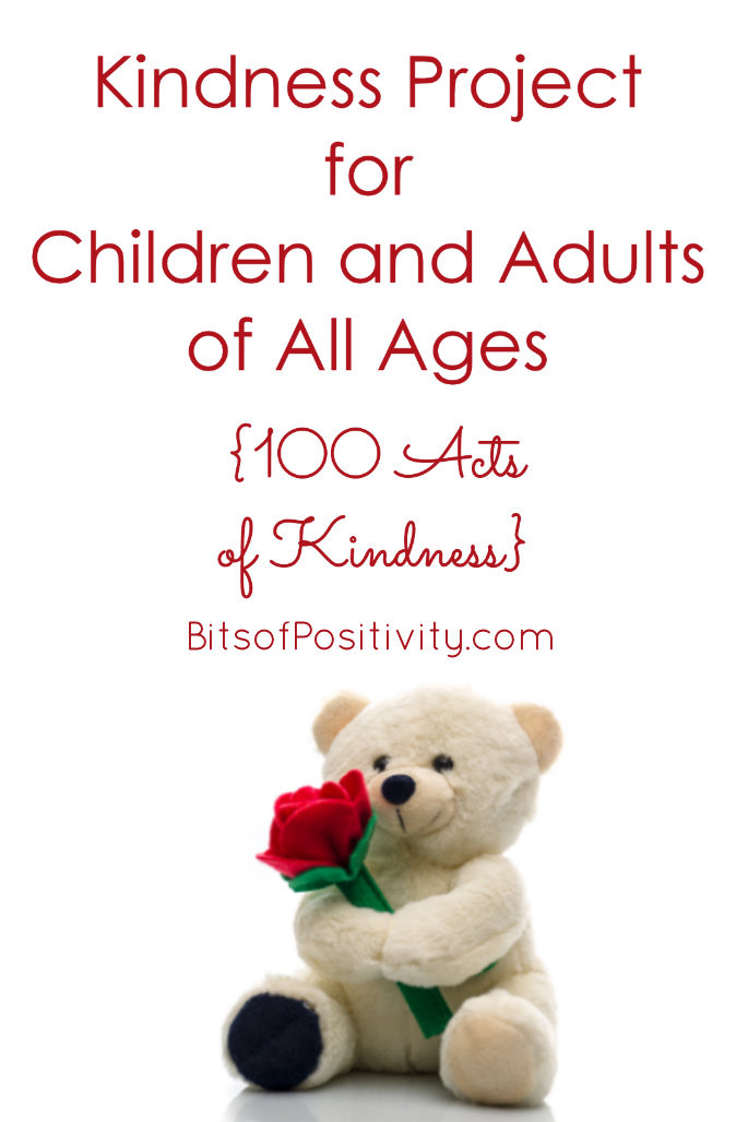 Kindness Project for Children and Adults of All Ages