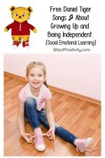 Free Daniel Tiger Songs About Growing Up and Being Independent {Social Emotional Learning}