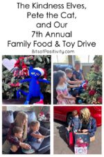 The Kindness Elves, Pete the Cat, and Our 7th Annual Family Food and Toy Drive